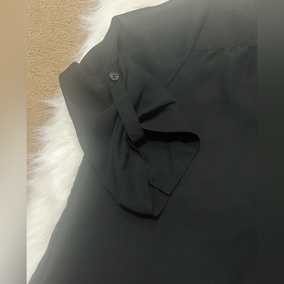 Maurices sheer black blouse - Picture 5 of 7